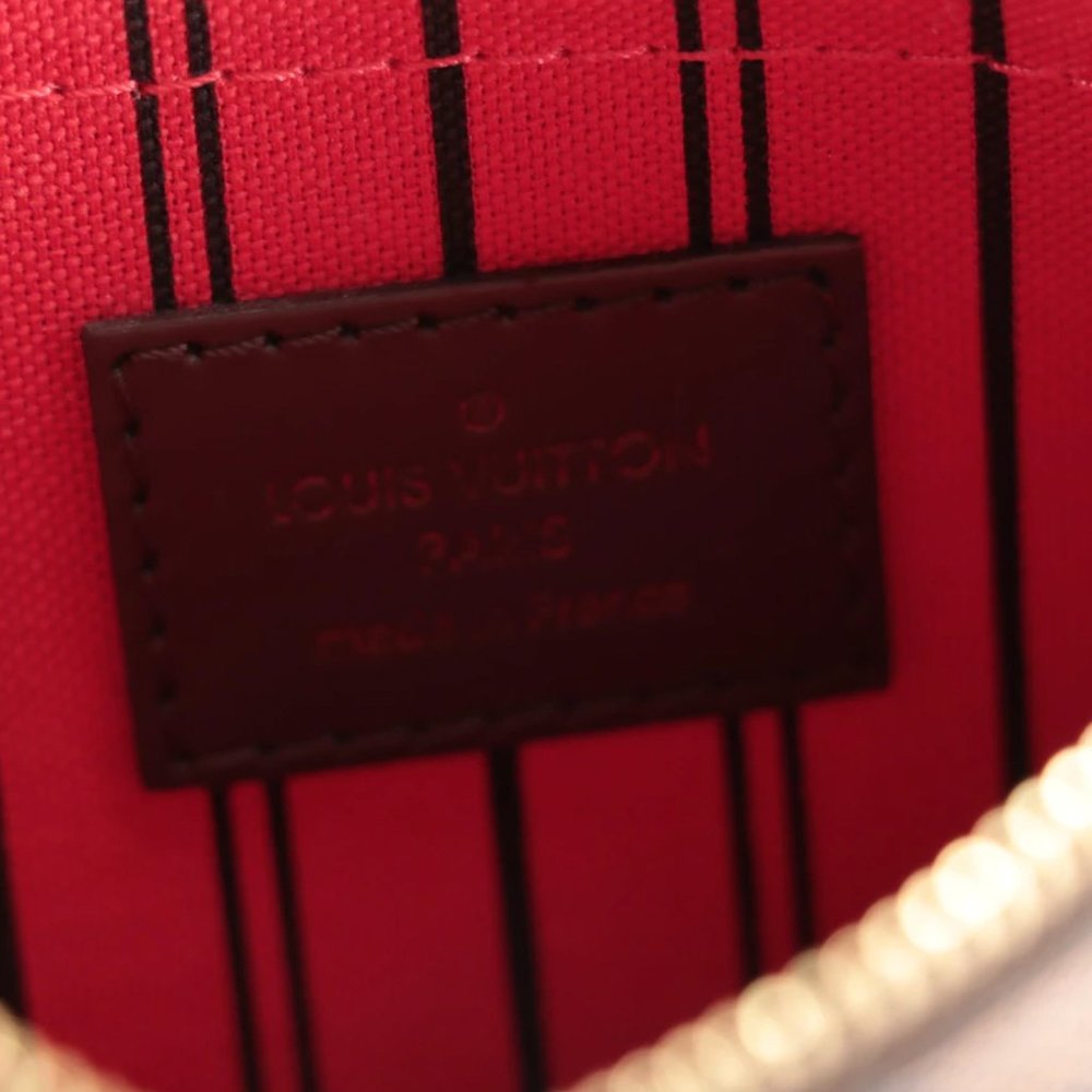 Louis Vuitton Damier Ebene Neverfull Pochette PM - Picture 7 of 8